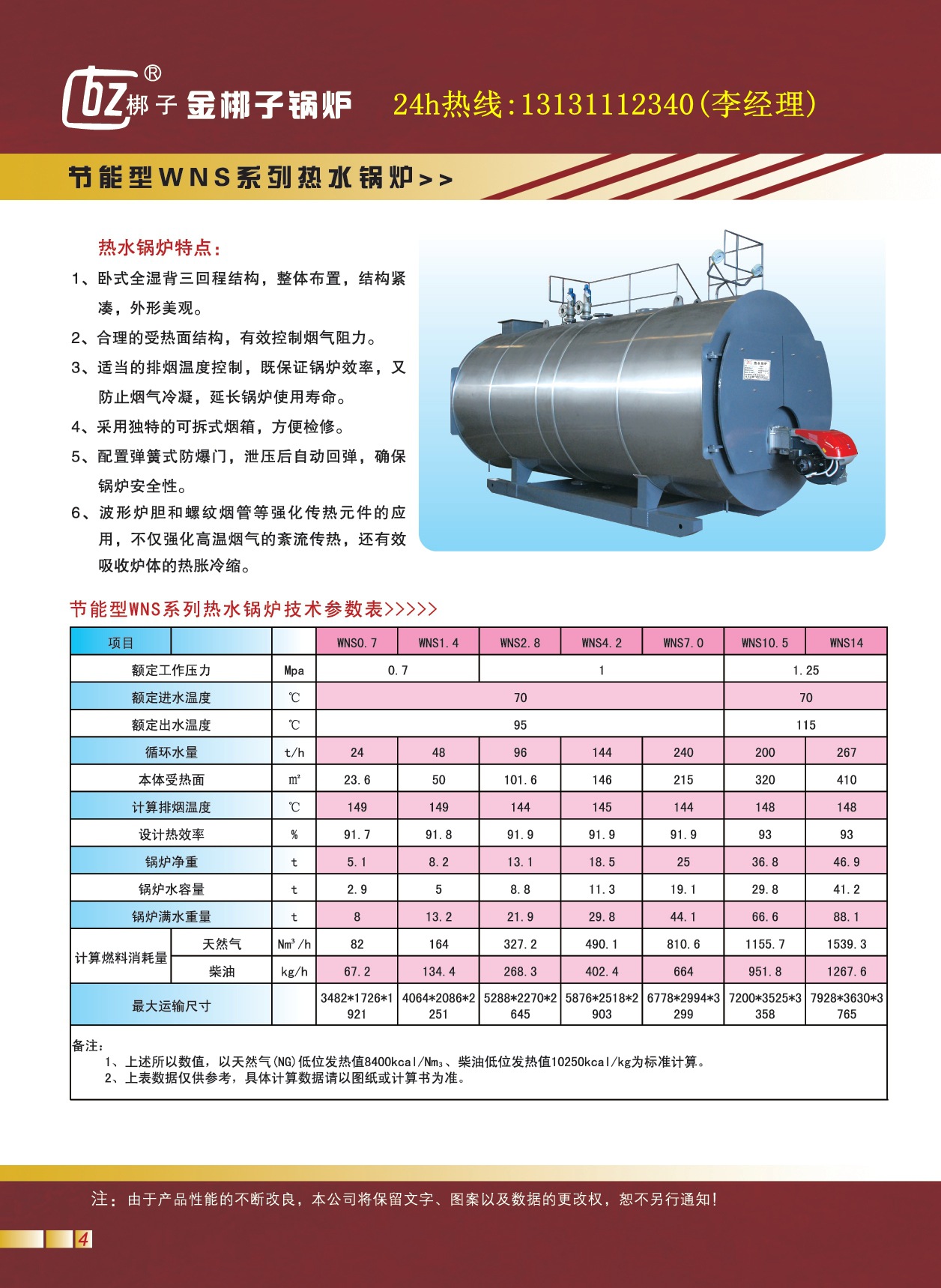 供应热水锅炉 节能环保卧式内燃WNS系列热水锅炉全面解析